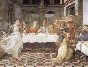 Fra Filippo Lippi The Feast of Herod Salome's Dance USA oil painting artist